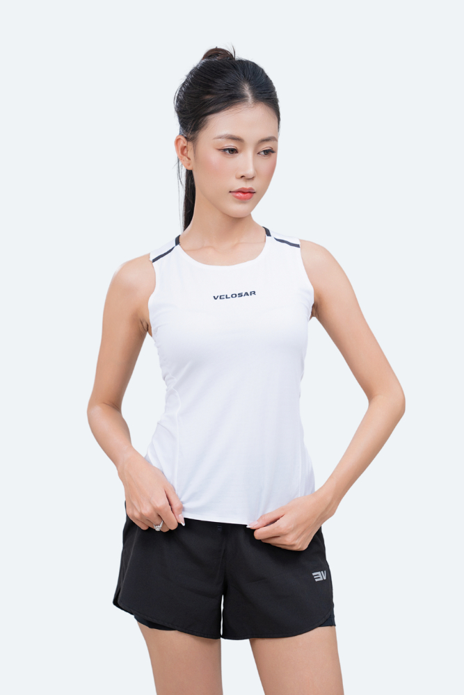 Áo ba lỗ thể thao Nữ đa năng VELOSAR mỏng nhẹ, thoáng khí nhanh khô, thoải mái RTT-20078