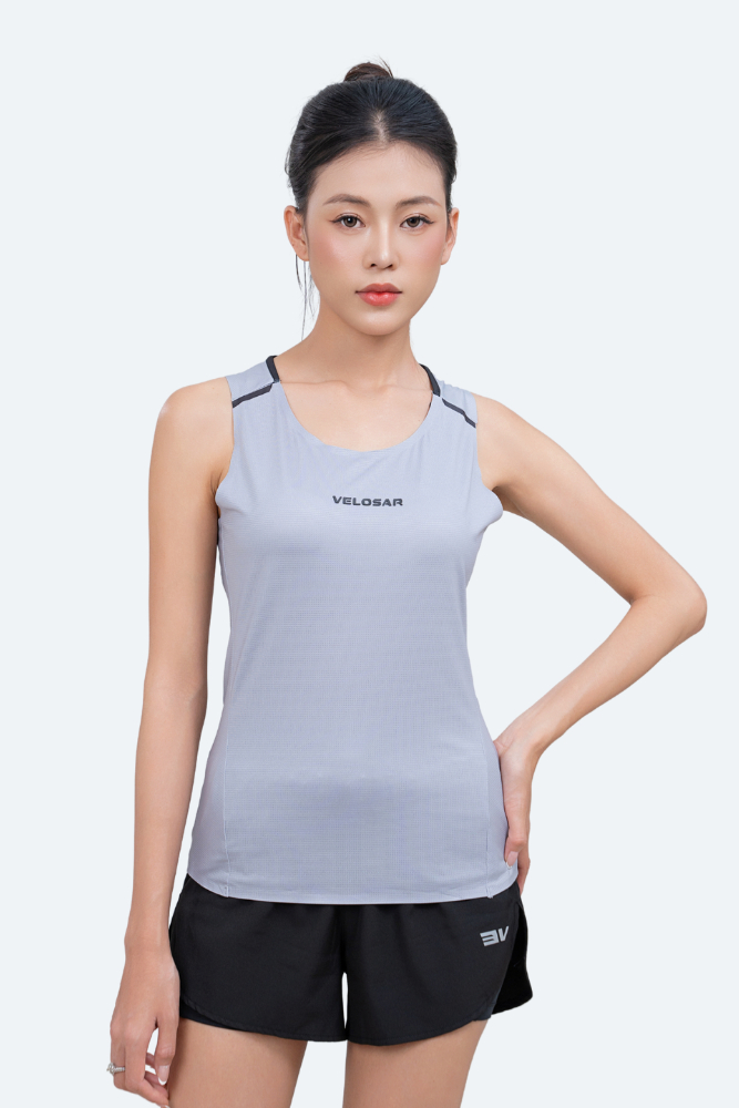 Áo ba lỗ thể thao Nữ đa năng VELOSAR mỏng nhẹ, thoáng khí nhanh khô, thoải mái RTT-20078