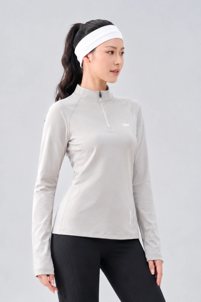 Áo Thể Thao Dài Tay Nữ Velosar RGN-20002 – Nhẹ, Nhanh Khô, Thoáng Khí, Giữ Ấm