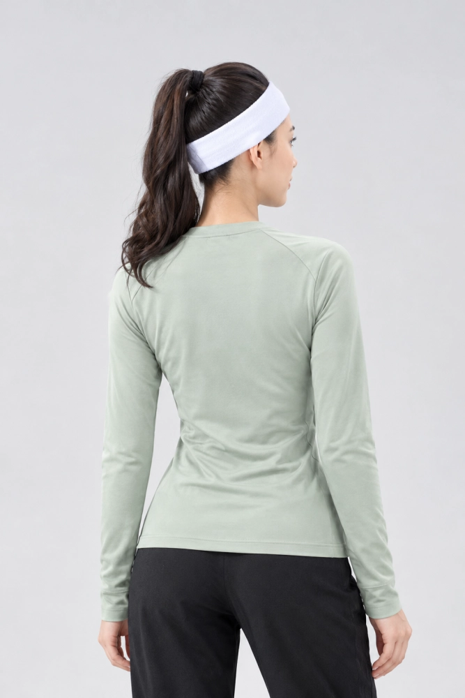 Áo Thể Thao Dài Tay Nữ Velosar RLS-20002 – Nhẹ, Nhanh Khô, Thoáng Khí, Giữ Ấm