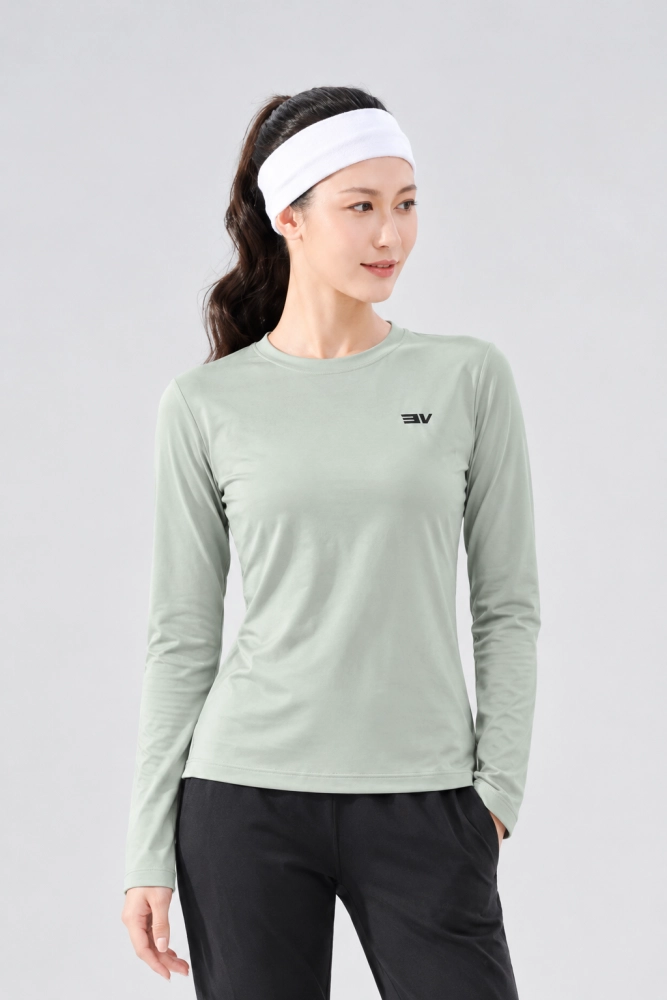 Áo Thể Thao Dài Tay Nữ Velosar RLS-20002 – Nhẹ, Nhanh Khô, Thoáng Khí, Giữ Ấm