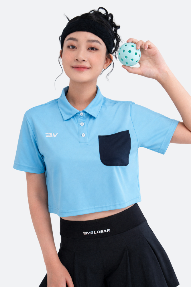 Áo polo thể thao Pickleball, Golf, Cầu lông, Tennis nữ VELOSAR PPS-20024