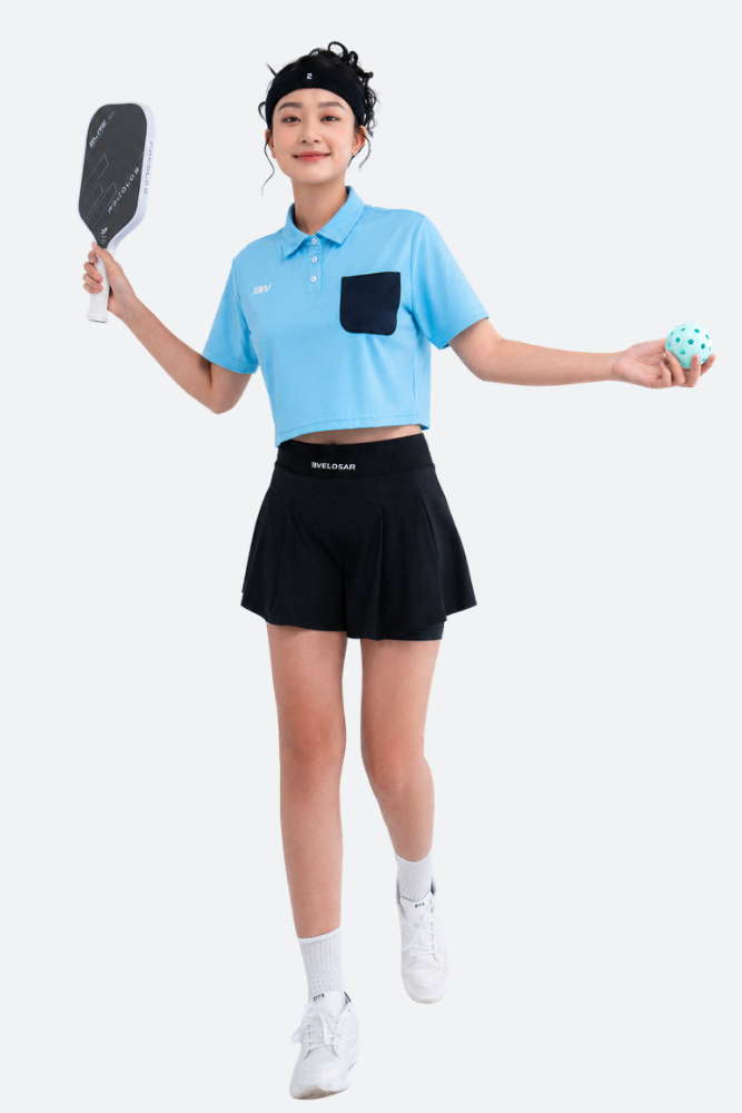 Áo polo thể thao Pickleball, Golf, Cầu lông, Tennis nữ VELOSAR PPS-20024
