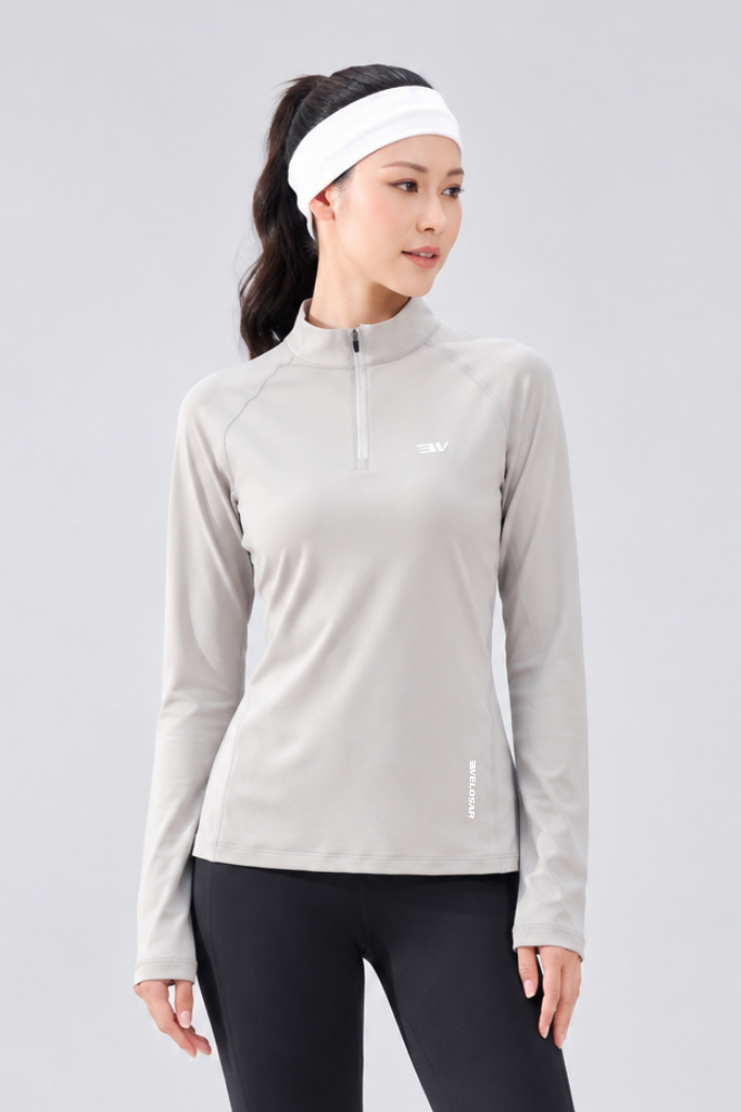 Áo Thể Thao Dài Tay Nữ Velosar RGN-20002 – Nhẹ, Nhanh Khô, Thoáng Khí, Giữ Ấm