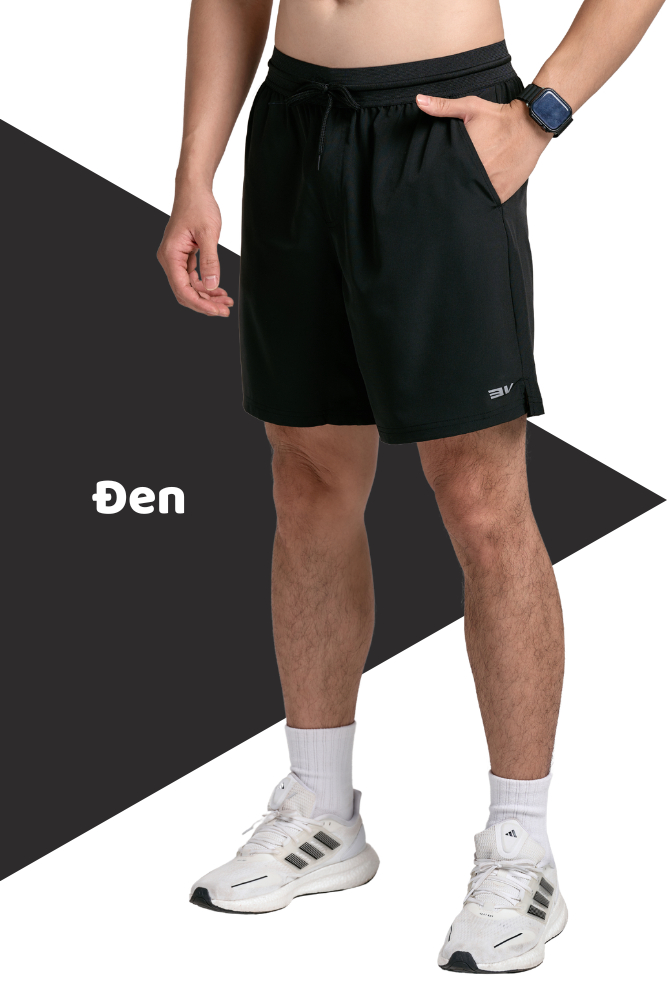 Quần Shorts Thể Thao Nam VELOSAR RSP-61401 – Nhẹ, Nhanh Khô, Co Giãn, Thoáng Mát