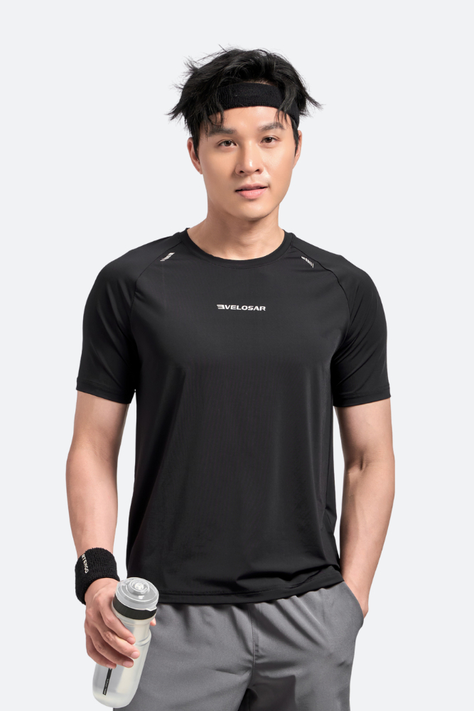 Áo Thun Nam Thể Thao Velosar RTS-60087 Đa Năng Thoải Mái, Thấm Hút, Nhanh Khô