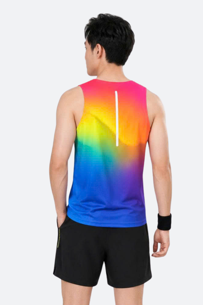 Áo chạy bộ thể thao UNISEX 3 lỗ VELOSAR thoải mái vận động RTT-60075-L03