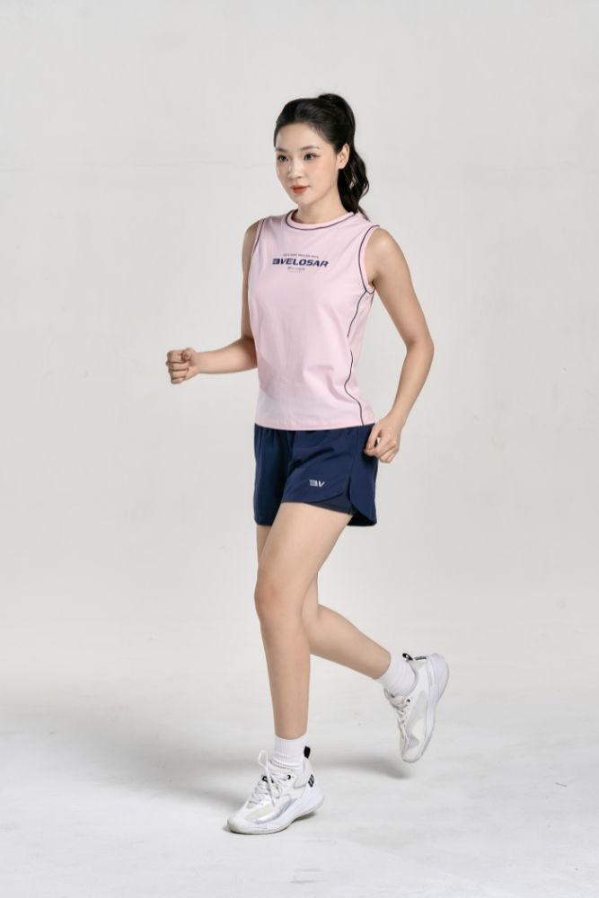 Áo tanktop thể thao nữ Velosar RTT-20089 tập Gym, Tennis, Pickleball thoải mái, thấm hút, nhanh khô